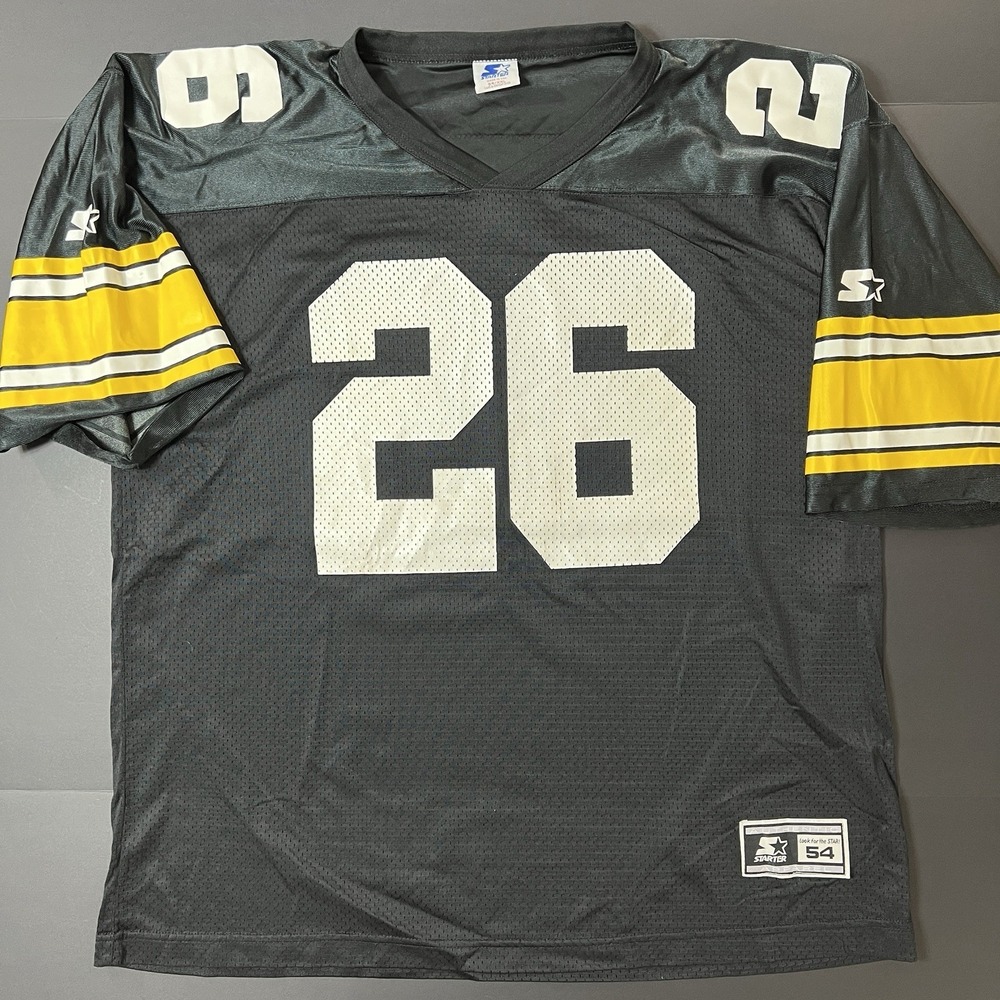 Vintage Pittsburgh Steelers Jersey Rod Woodson 26 Mens 2XL (54) NFL Starter 90's